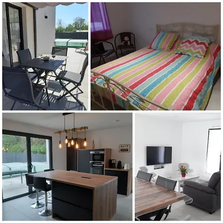 With Private Pool Tatil Evi Saint-Jean-de-Monts